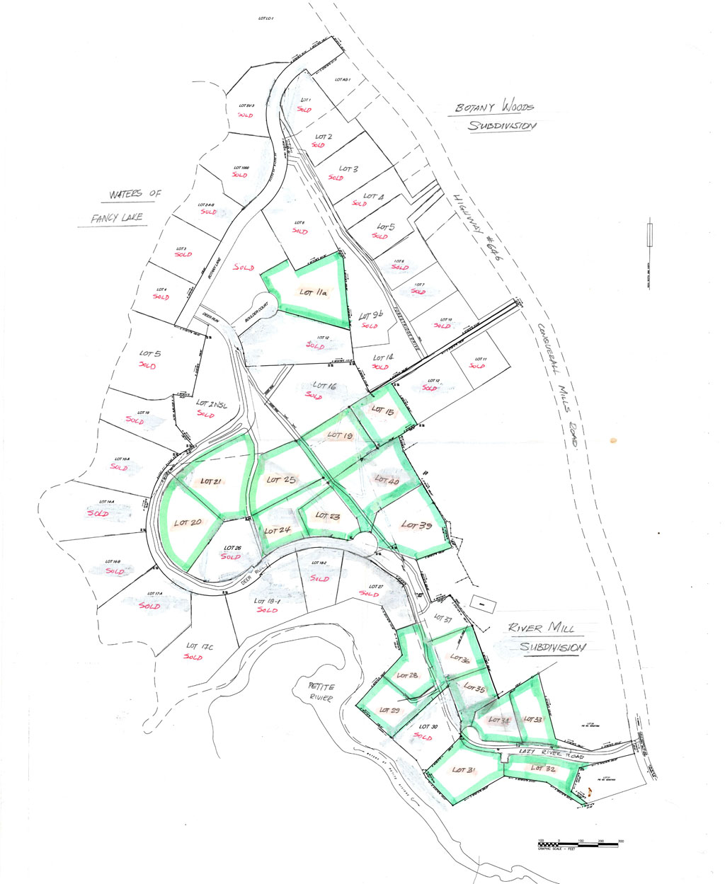 Botany Woods Site Plan